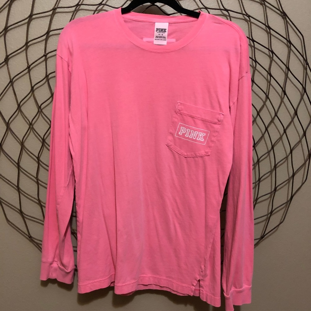 PINK long sleeve size M!